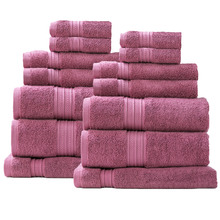 14 Piece Brentwood Cotton Bathroom Towel Set